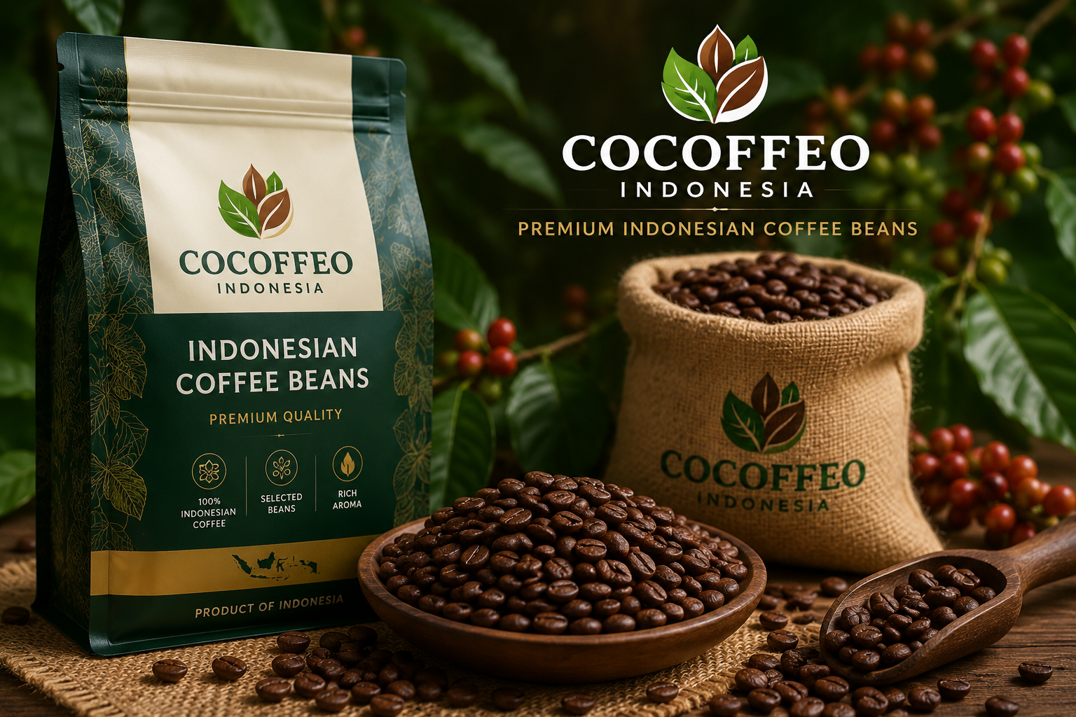 Premium Indonesian Coffee Beans